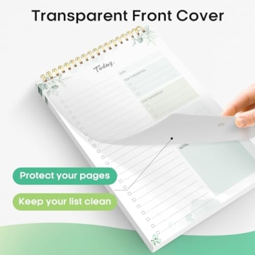 Daily To-Do List Notepad for Increased Productivity and Organization