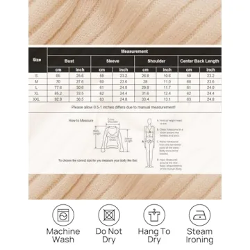 Stylish Zeagoo Sweater Women’s V Neck Casual Top