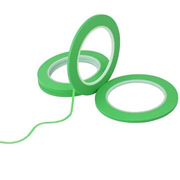 JINBING High-Temp Vinyl Fine Line Masking Tape for Precision