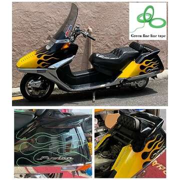 JINBING High-Temp Vinyl Fine Line Masking Tape for Precision