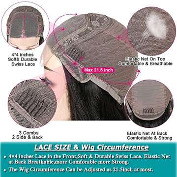 Fairgreat 4x4 Lace Front Wig - Body Wave Human Hair