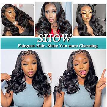 Fairgreat 4x4 Lace Front Wig - Body Wave Human Hair