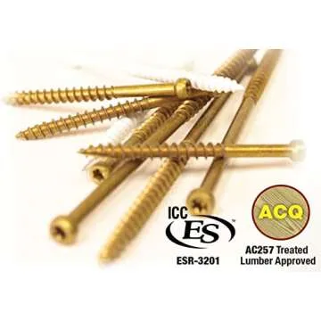 GRK Fasteners 116724 FIN/Trim Screws 1-1/2" 600CT Ideal for Woodwork