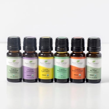 Top 6 USDA Organic Essential Oil Set by Plant Therapy