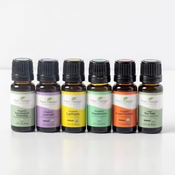 Top 6 USDA Organic Essential Oil Set by Plant Therapy