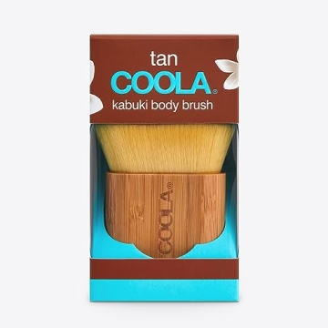 COOLA Sunless Self Tanner Kabuki Body Brush for Organic Tanning Lotion