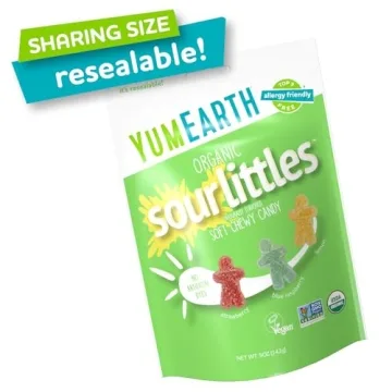 YumEarth Organic Sour Littles Chewy Candy - Vegan Delight