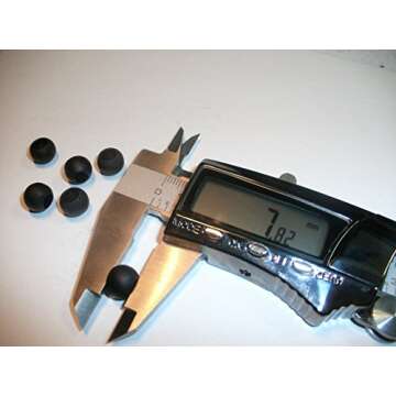 RedVex Ranger Pace Counter Beads 12 inches - ABS Clip - Choose Your Color - Customization Available (Red)