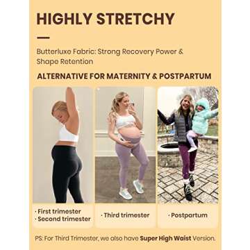 CRZ YOGA Butterluxe High Waisted Lounge Legging 25" - Buttery Soft Workout Yoga Pants for Women Deep Purple Small