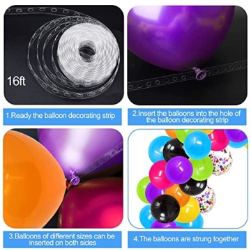 90's Hip Hop Balloons Garland Party Supplies