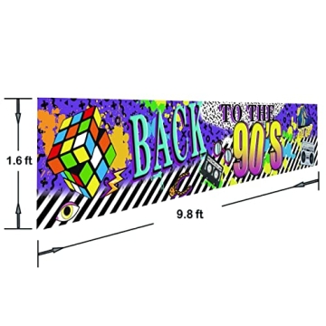 90's Hip Hop Balloons Garland Party Supplies