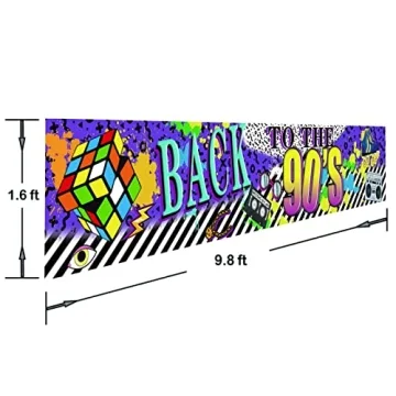 90's Hip Hop Balloons Garland Party Supplies