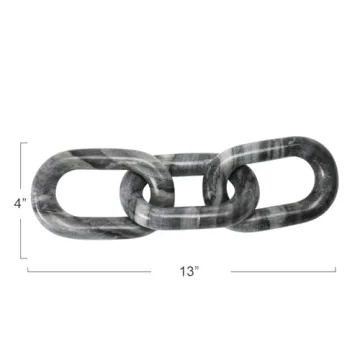 Bloomingville Decorative Marble Chain for Elegant Decor