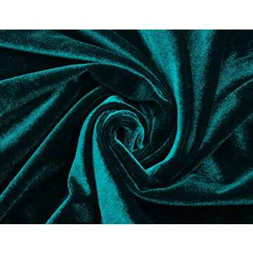 L'VOW Women's Elegant Ruched One Shoulder Velvet Gown High Side Split Club Bodycon Maxi Formal Evening Dress(Dark Green,Small)