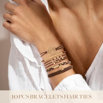 Boho Hair Tie Bracelets for Stylish Hair Solutions