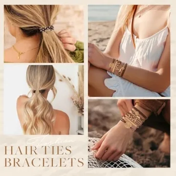 Boho Hair Tie Bracelets for Stylish Hair Solutions