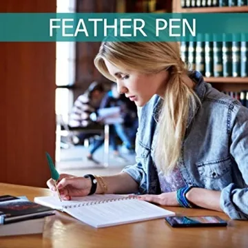 Elegant Bescar Quill Pen and Ink Set for Writers