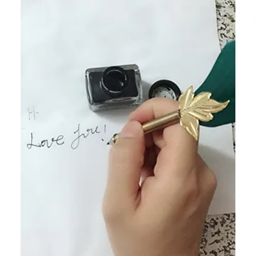 Elegant Bescar Quill Pen and Ink Set for Writers