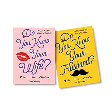 Do You Know Your Wife/Husband Gift Set: See Who Knows Who Best with a Couples Activity Book Featurin...