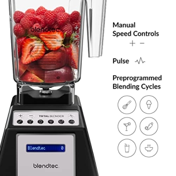 Blendtec Total Classic Original Blender - WildSide+ Jar - 90 oz