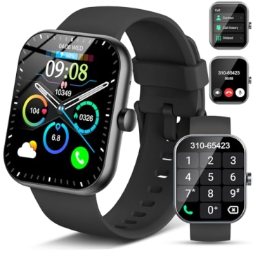 Smart Watch for Men Women (Answer/Make Call), 1.96" HD Fitness Watch with 112+ Sport Mode, IP68 Wate...