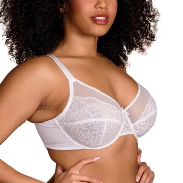 HSIA Minimizer Bras for Women - Enchante Full Coverage Underwire Bras Plus Size, Lifting Floral Lace...