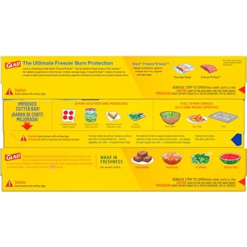 Glad Plastic Food Wrap Variety Pack for Kitchen Use