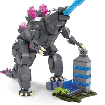 MEGA Godzilla x Kong Building Set – 543 Pieces for Collectors