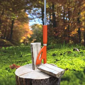 SPEED FORCE Log Splitter - Safe & Portable Wood Cutter