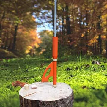 SPEED FORCE Log Splitter - Safe & Portable Wood Cutter
