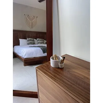 Bursera White Ceramic Bowl for Palo Santo & Candles