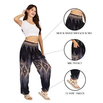 Comfy LOFBAZ Harem Pants | Women's Boho Yoga & Casual Wear
