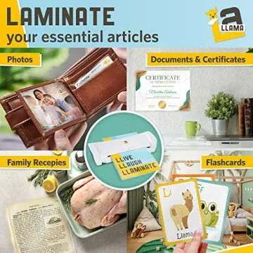 Matte Thermal Laminating Pouches 9 x 11.5 Inches, 3 Mil Thick, 30 Pack, Letter Size Laminating Sheets 8.5 x 11