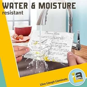 Matte Thermal Laminating Pouches 9 x 11.5 Inches, 3 Mil Thick, 30 Pack, Letter Size Laminating Sheets 8.5 x 11