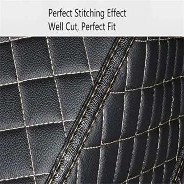 Chstarina Custom Car Floor Mats for Chrysler 200 300 300+ 300C 300S Pacifica Sebring Floor Liner Waterproof All Weather Protection Front＆Rear Leather/Set (Blue)