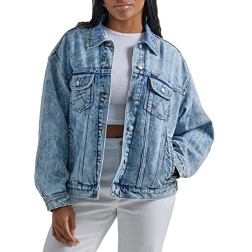Shop Wrangler Relaxed Fit Denim Jacket for Stylish Comfort
