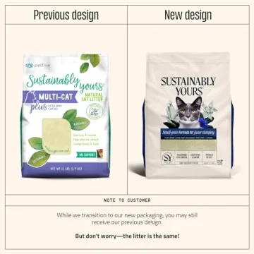 Sustainably Yours Cat Litter Small Grain 10 lbs for Cats