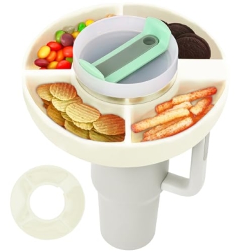YUBIRD Snack Bowl for Stanley 40 Oz Cup - Silicone Snack Container