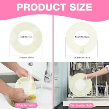 YUBIRD Snack Bowl for Stanley 40 Oz Cup - Silicone Snack Container