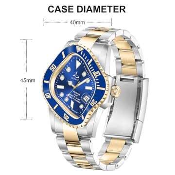 ILLIMITE Melting Automatic Watches for Men Japanese Miyota 8215 Self-Winding Mechanical Movement Wom...