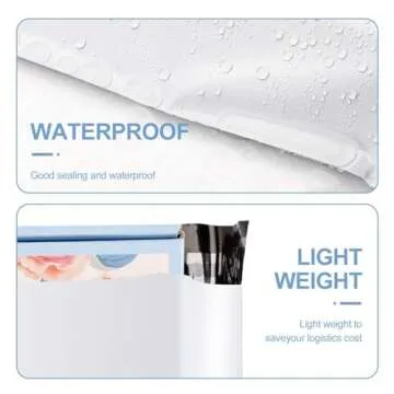 Metronic Poly Mailers 12X15.5 200 Pack, Strong Adhesive Shipping Bags for Clothing, Waterproof and Tear-Proof Shipping Envelopes, Packaging Bags Mailers Poly Bags for Shipping in White