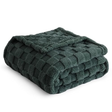 Bedsure Mallard Green Throw Blanket - Cozy & Soft for All