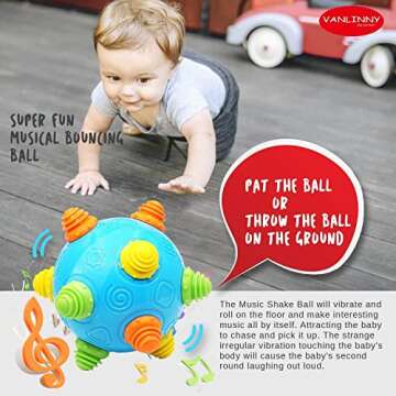 VANLINNY Bumble Ball - Musical Learning Toy for Toddlers