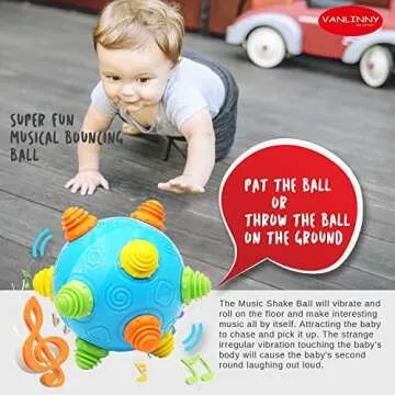 VANLINNY Bumble Ball - Musical Learning Toy for Toddlers