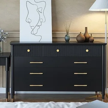 RZDEAL 4pcs Solid Brass Gold Cabinet Pulls for All