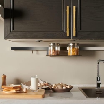 RZDEAL 4pcs Solid Brass Gold Cabinet Pulls for All