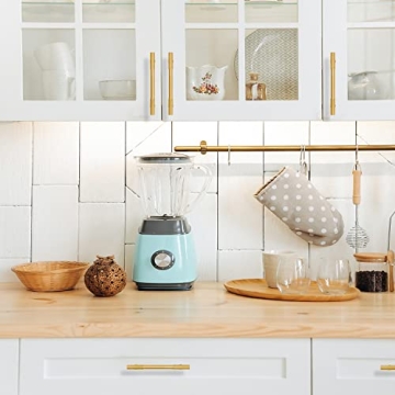 RZDEAL 4pcs Solid Brass Gold Cabinet Pulls for All