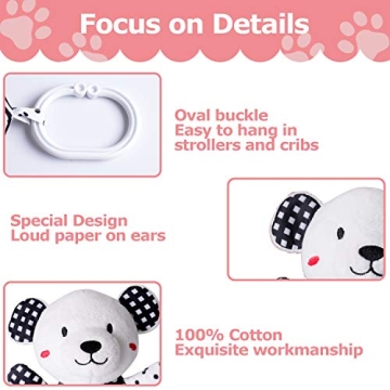 Rolimate Baby Plush Animal Set for Newborns and Infants