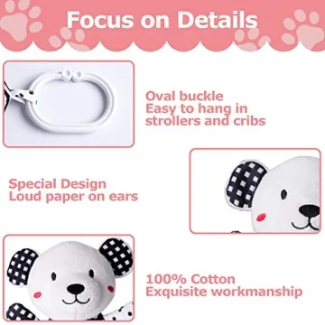 Rolimate Baby Plush Animal Set for Newborns and Infants