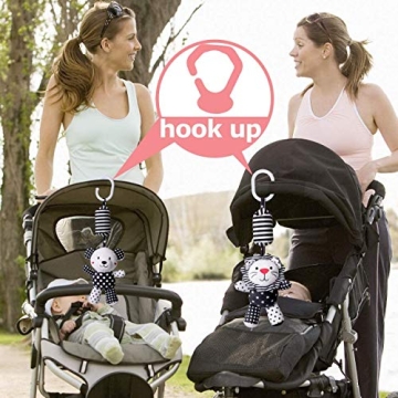 Rolimate Baby Plush Animal Set for Newborns and Infants